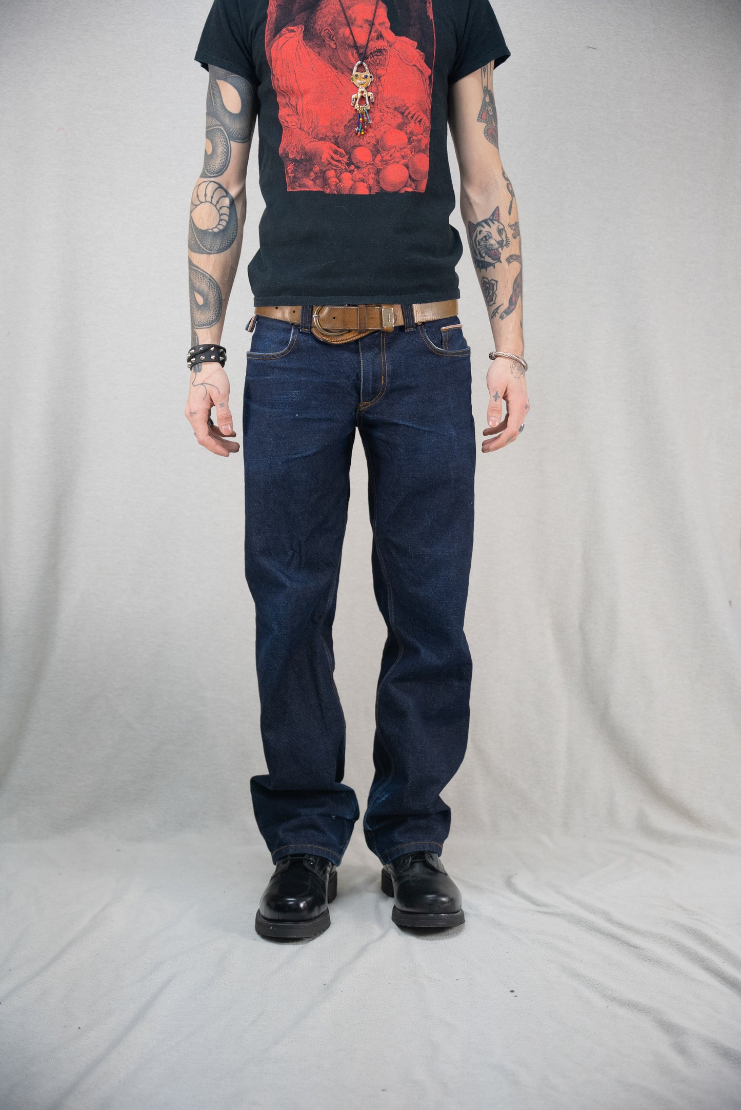Selvedge Denim Jeans - Straight Leg