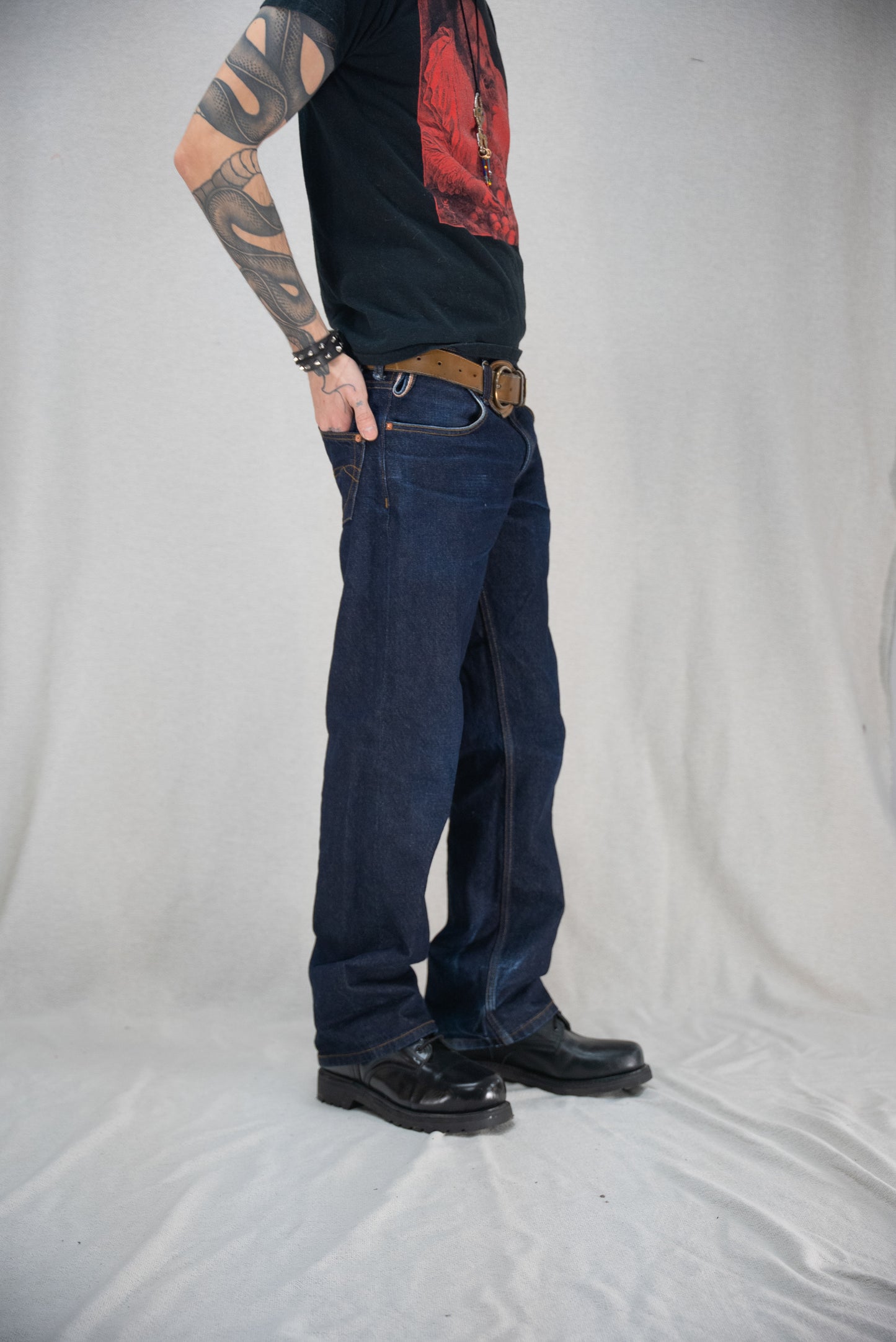 Selvedge Denim Jeans - Straight Leg