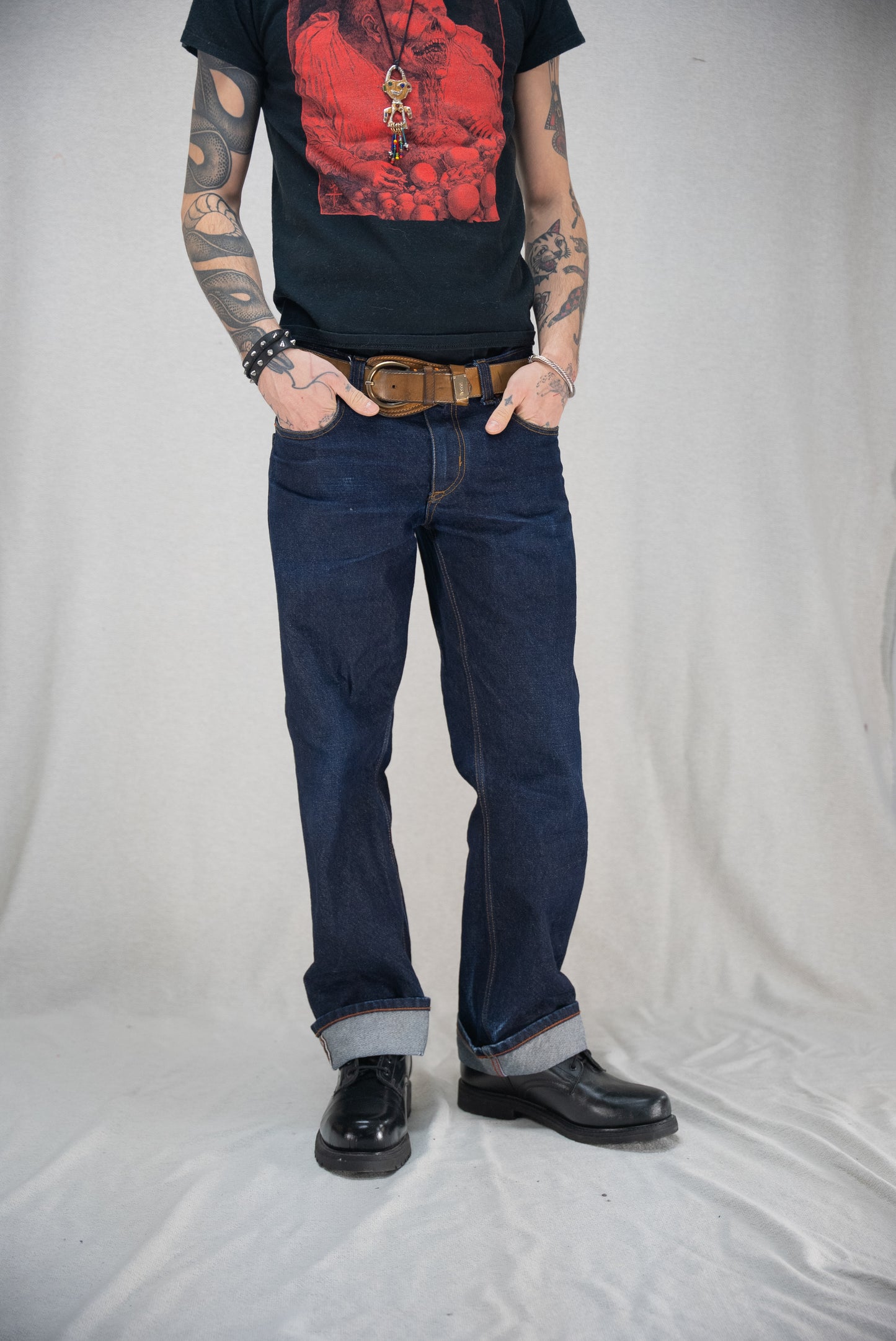 Selvedge Denim Jeans - Straight Leg