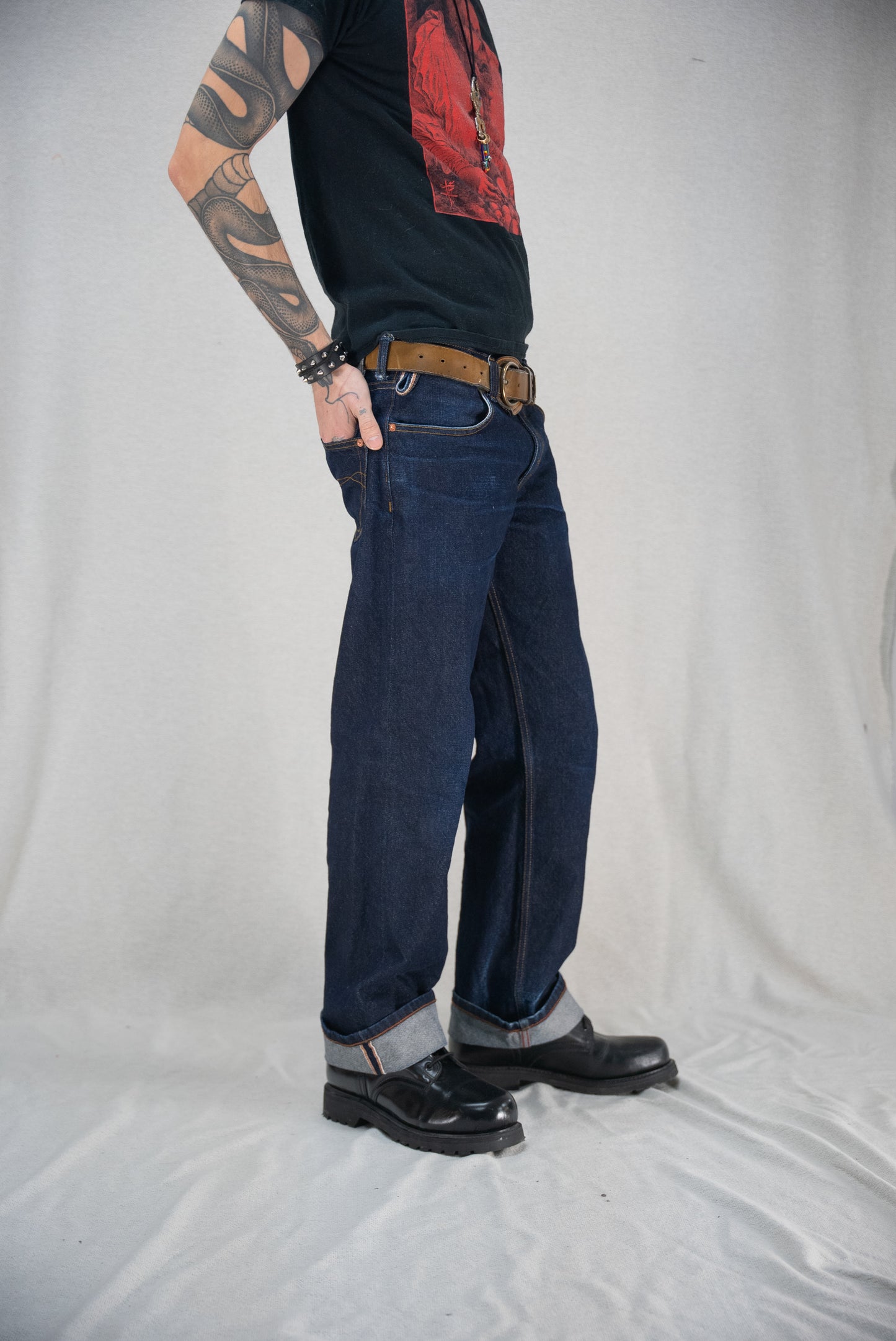 Selvedge Denim Jeans - Straight Leg