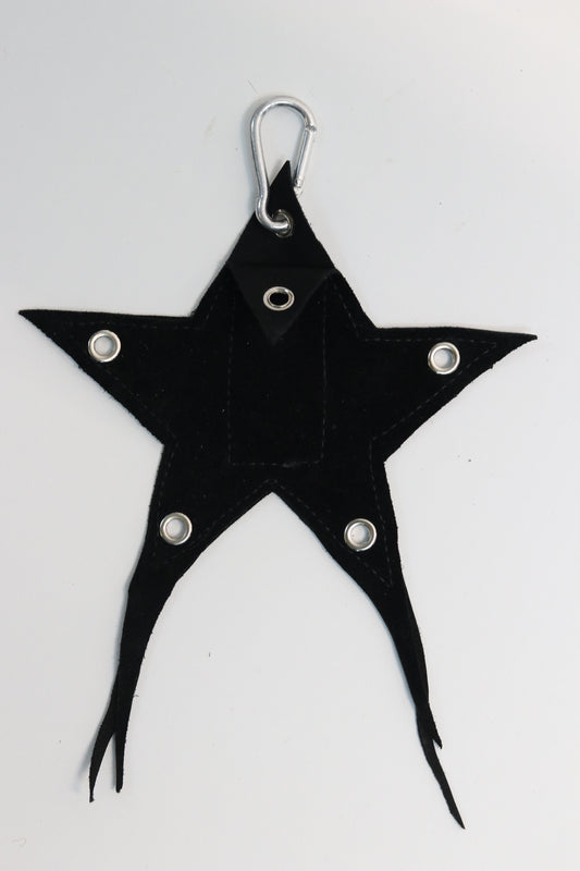 Shooting Star Keychain - Black